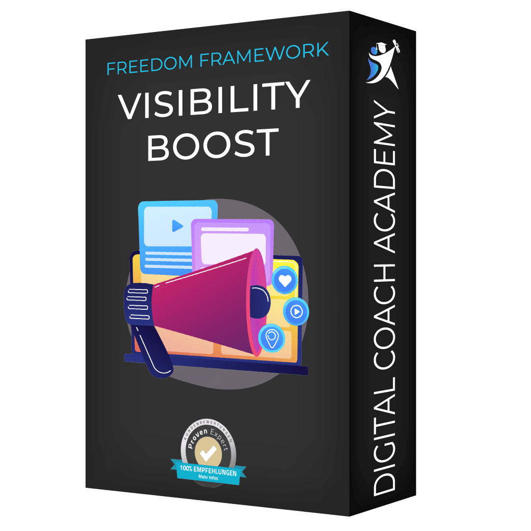 visibility boost programm freedom framework doreenullrich